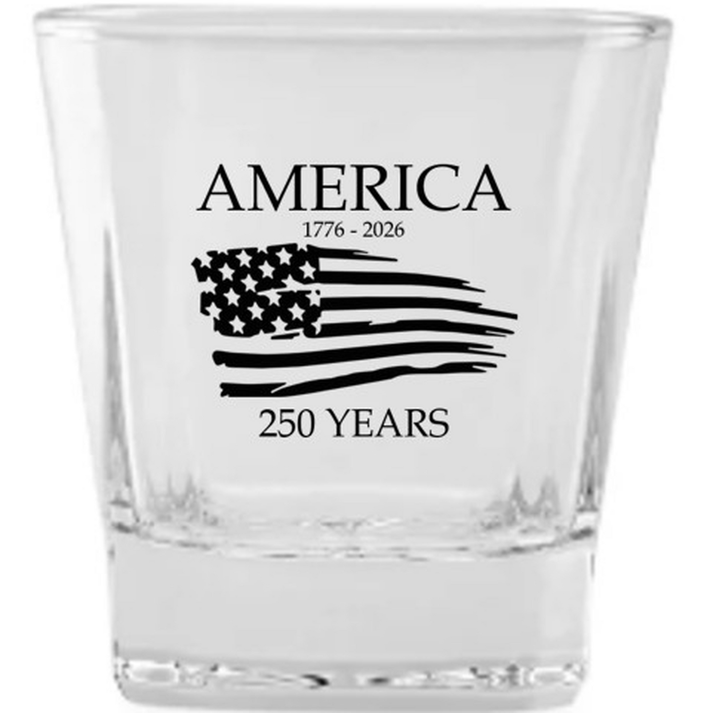 America's 250th Commemorative Pair of Rocks Glasses