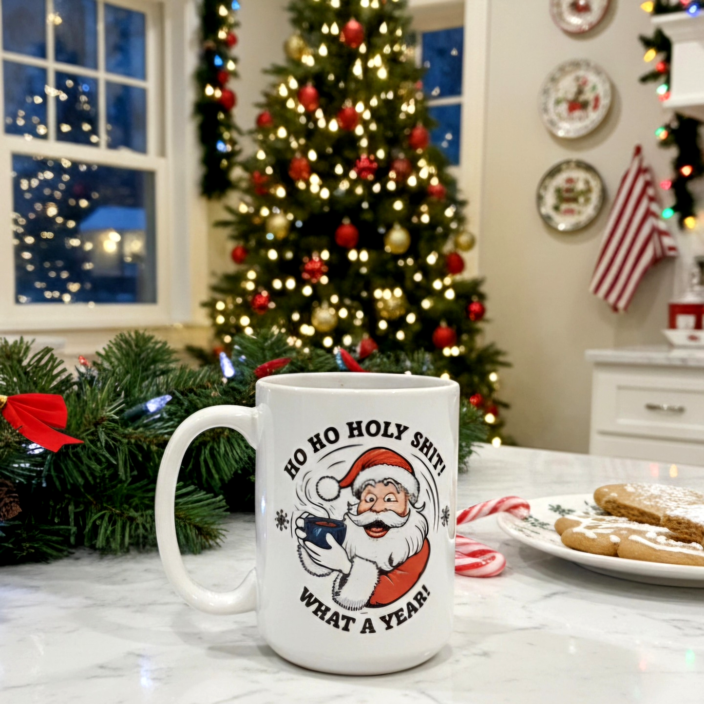 Santa's Ho Ho Holy Sh*t Mug