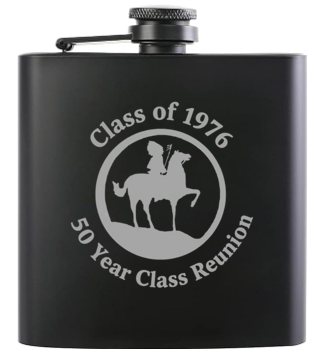La Crosse Central Commemorative Hip Flasks