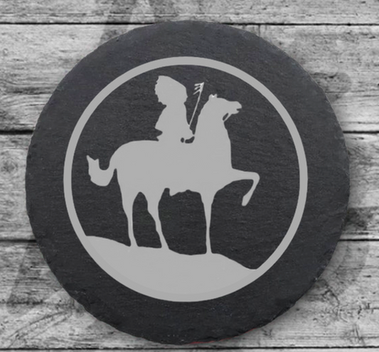 La Crosse Central Slate 4 Coaster Set