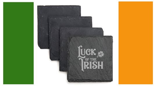 Highland Hearth Slate Coaster Set