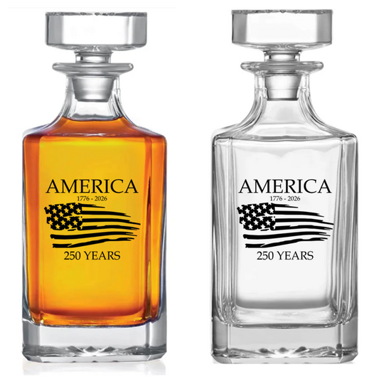 America's 250th Commemorative Spirits Decanter