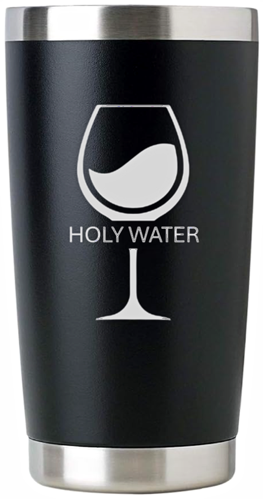 Holy Water Engraved Tumblers