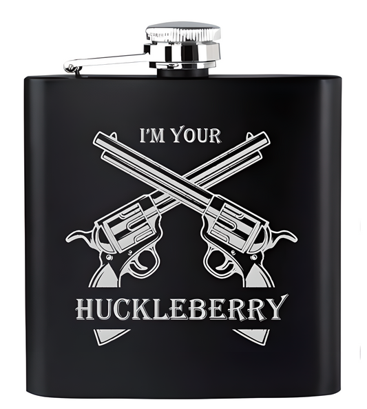 Huckleberry Vendetta - Hip Flask