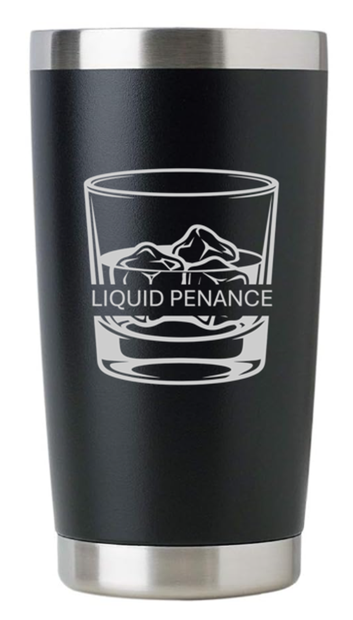 Liquid Penance 20 oz Engraved Tumbler