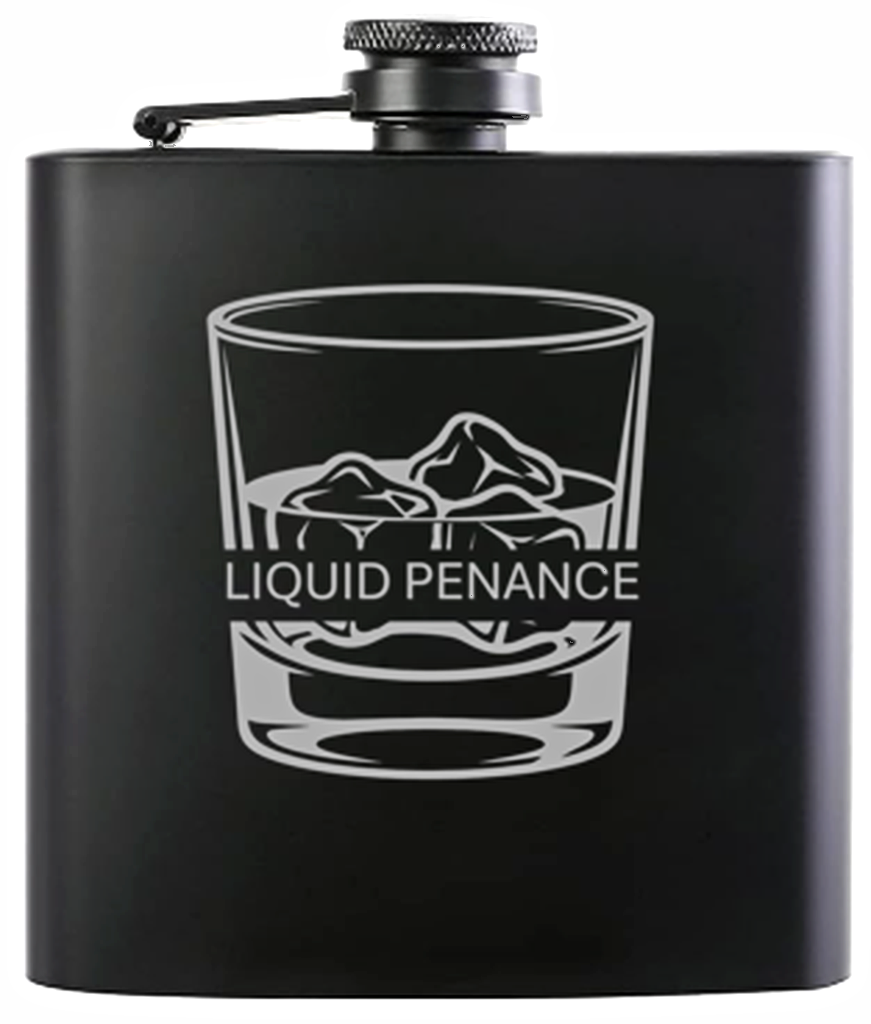 Saints and Sinners Hip Flasks