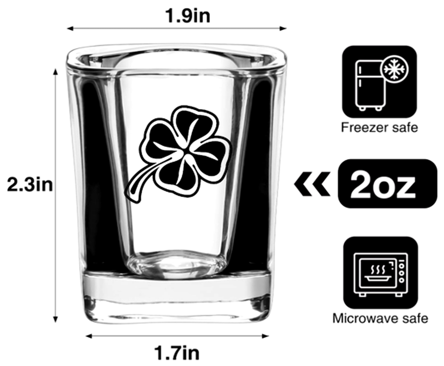 Shamrock Shots 6 Pack Set: Taste The Emerald Isle