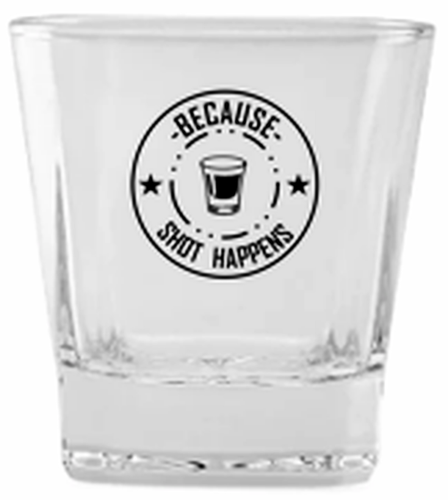 Shot Happens Pair of Rocks Glasses