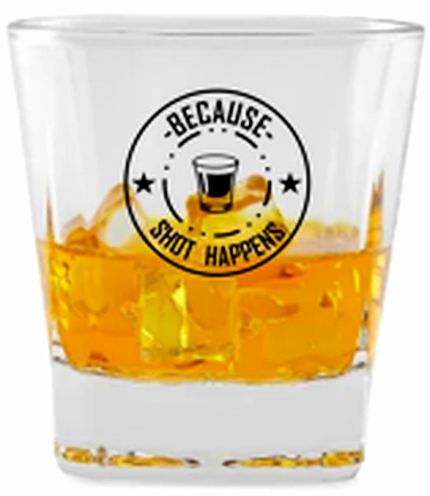 Shot Happens Pair of Rocks Glasses