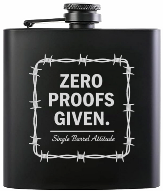 Zero Proofs Given Hip Flasks